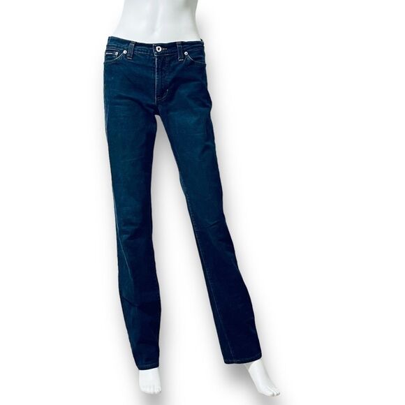 Dolce & Gabbana Vintage High Rise Straight Leg Jeans Dark Wash Size 30 US 8/10 - Picture 1 of 10